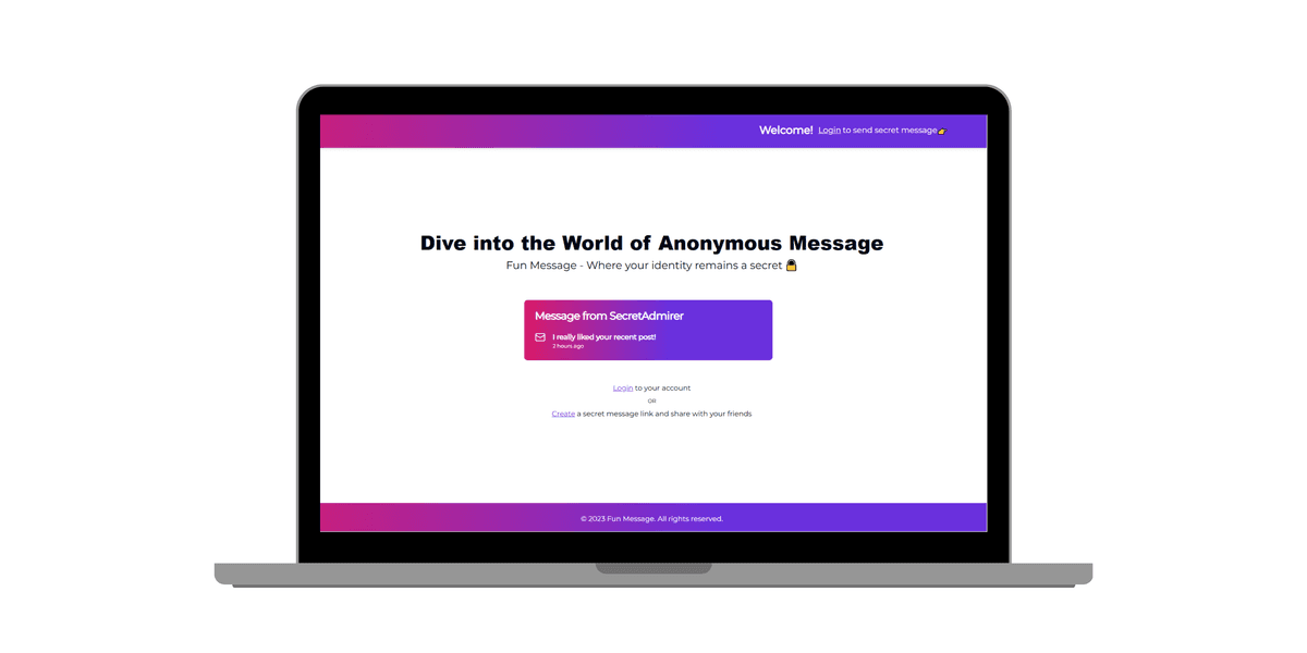 Anonymous Message Board